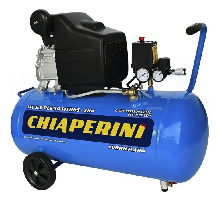 Compressor Chiaperini MC 8.5/50L  2HP Portátil é Bom? Análise Técnica Completa